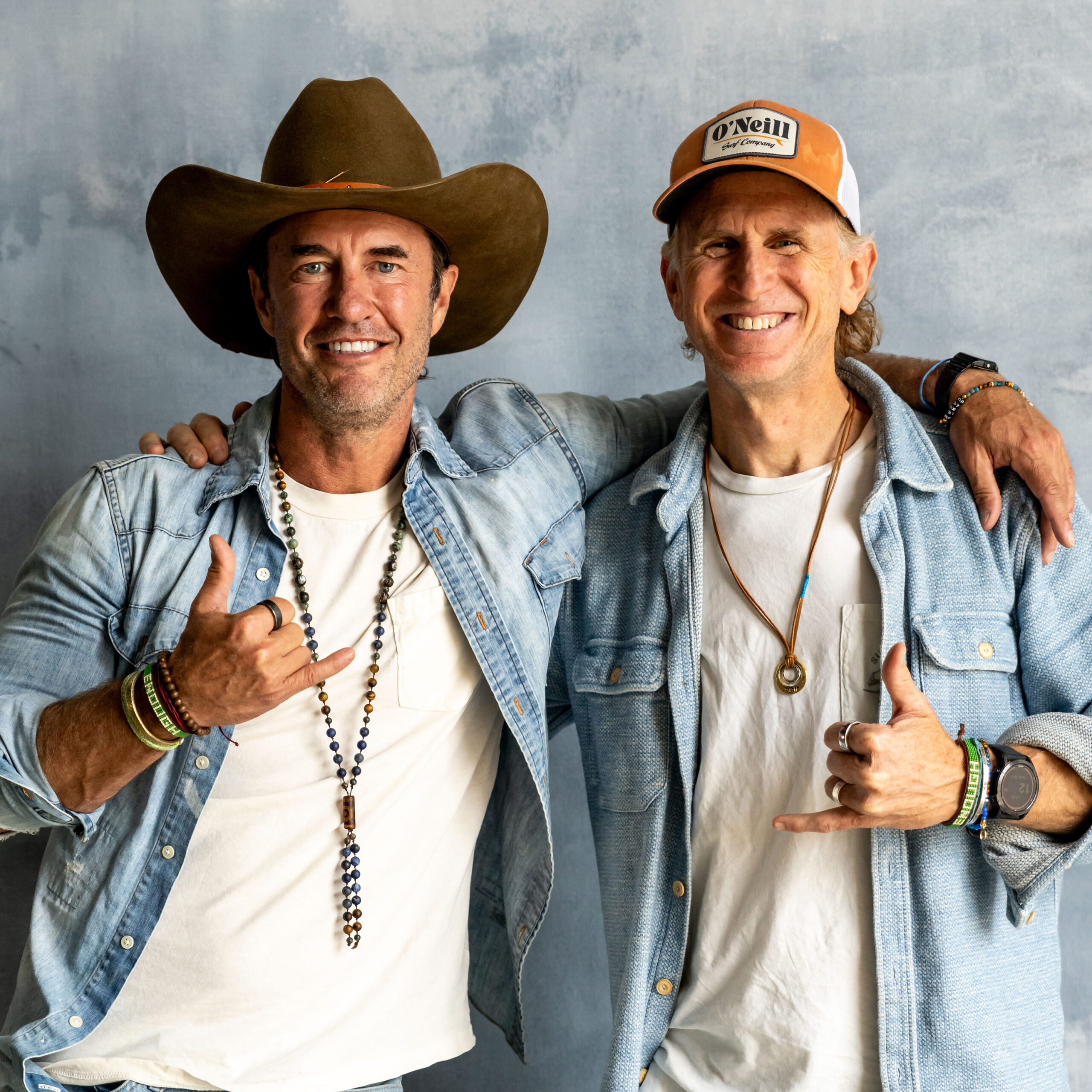 Blake Mycoskie and Chris Orwig Headshot No Magic Pill Podcast
