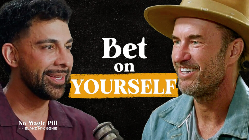 Dhar Mann on the No Magic Pill Podcast with Blake Mycoskie
